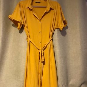 Mustard Yellow Dress